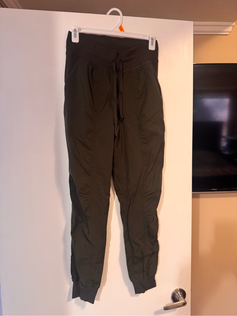 lululemon athletica Olive Green Track Joggers